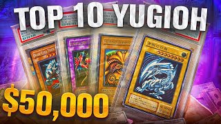 My Top 10 Rarest amp Most Expensive Yugioh Cards 2024 [upl. by Esserac435]