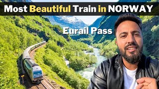 Taking the BEST TRAIN Ride in NORWAY  Oslo to Bergen  Eurail Pass [upl. by Eserehc]