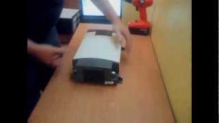 Unboxing Xantrex HF 1000 Eliminator Invertercharger 1000w [upl. by Siryt]