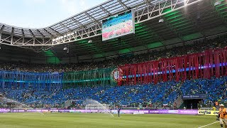 FESTA DA TORCIDA DO PALMEIRAS NO TÍTULO CONTRA O SANTOS [upl. by Goda]