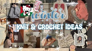 ̩̩͙❆ ͙͛ ˚₊⋆ Winter amp Gift Ideas for Knit amp Crochet [upl. by Bunker]