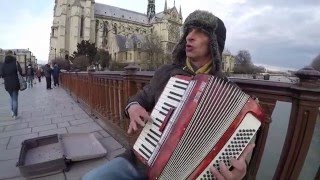 Sârbă oltenească la Notre Dame Paris februarie 2015 [upl. by Cioban]