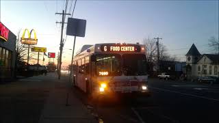 SEPTA Route G 2004 New Flyer DE40LF 5607H Audio [upl. by Etoile]