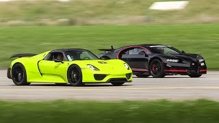 Supercars Face Off Agera vs Regera 918 vs Chiron La Ferrari vs Huayra Senna vs P1 amp more [upl. by Herve]