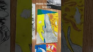 Middle School 2023drawing youtubeshorts art [upl. by Lillith]