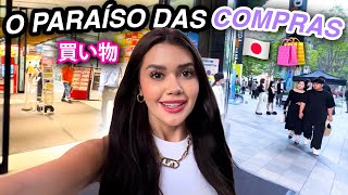 TOUR PELO PARAÍSO DAS COMPRAS NO JAPÃO Muito barato [upl. by Enotna]