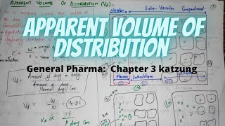 katzung chapter 3apparent volume of distribution pharmacologyGeneral Pharmacologypharmacokinetocs [upl. by Letsirhc481]