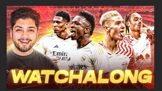 REAL MADRID VS RB LEIPZIG UCL LIVE REACTION AND WATCHALONG [upl. by Aicac]