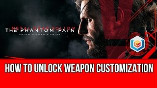 Metal Gear Solid V The Phantom Pain  How to Unlock Weapon Customization Legendary Gunsmith [upl. by Bryant]