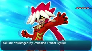 Pokémon SunMoon  Ryuki Battle Title Defense [upl. by Fred]