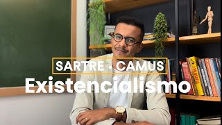 FILOSOFIA EXISTENCIALISTA JeanPaul Sartre e Albert Camus [upl. by Aidan]