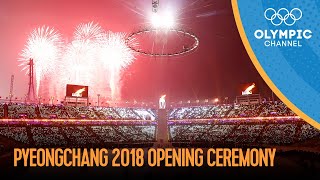 PyeongChang 2018 Opening Ceremony  PyeongChang 2018 Replays [upl. by Sophronia]