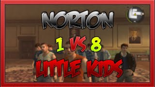 BULLY DUELO  Norton Williams Boss Health VS Little Kids [upl. by Armahs169]