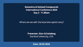 Where are we with the ketamineopioid story [upl. by Yalahs]