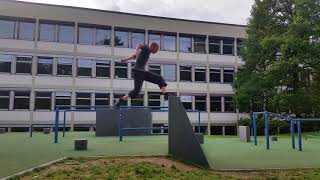 Parkour Ludwig Thoma Realschule [upl. by Lalage]