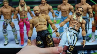 10 NEW CUSTOM WWE FIGURES [upl. by Esinev]