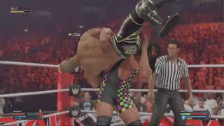 WWE 2K24 PS5 RAW Ricochet VS Scott Steiner [upl. by Norah]