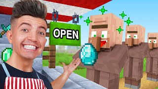 I OPENED a SHOP in Minecraft… [upl. by Nelram]