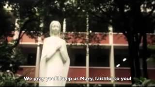 Ateneo Hymn Song For Mary with lyrics [upl. by Eitac114]