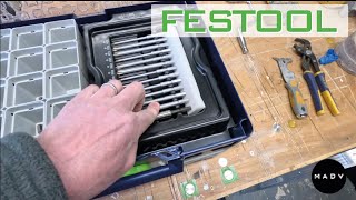 Festool CENTROTEC Systainer bit set  Good value [upl. by Deehsar231]