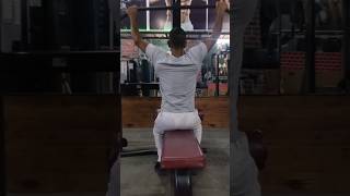 Widegrip Lat Pulldown  Back Exercise backworkout latpulldown gymmotivation fitmen2742 [upl. by Adnahsor]