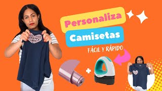 Camisetas Personalizadas con Vinilo Termoadhesivo de LOKLIK Tutorial Paso a Paso 💙 LOKLiKOfficial [upl. by Noskcire]