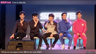 102019 SBFive Live In Manila V 2nd Game with SBFive  Interview [upl. by Skiba]