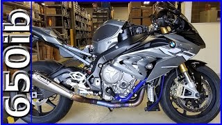 Brock TUNES the 2017 BMW S1000RR [upl. by Torrell661]