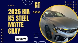 In Depth Review Of The 2025 GT K5 In Steel Matte Gray With Black Interior A Must Drive [upl. by Cowles]