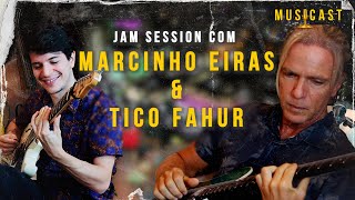 MARCINHO EIRAS amp TICO FAHUR  Fazendo um som no MUSICAST [upl. by Merla]