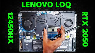 Lenovo LOQ inside disassembly and upgrade options [upl. by Jem]