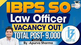 IBPS SO Vacancy 2024  Total Post 9000  Law Officer Vacancy  By Apurva Sharma [upl. by Ducan330]