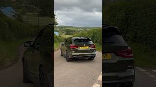 BMW X3M Competition acceleration sounds [upl. by Kilmarx]