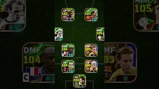 Who is better 4222 formation  eFootball 2025 mobile shorts efootball pes viralshorts [upl. by Auguste]