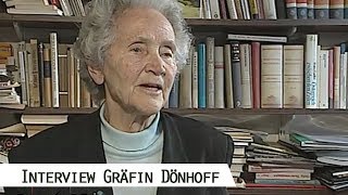 Marion Gräfin Dönhoff über ihre Flucht vor der Roten Armee [upl. by Aramenta481]