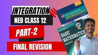 Integration part 2 Solved question NEB class 12 basic math [upl. by Copland]