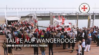 Neues Seenotrettungsboot für Wangerooge [upl. by Newlin]