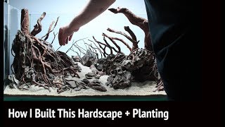 Hardscape Aquarium Setup And Aquascape Timelapse [upl. by Ragland24]