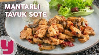 Mantarlı Tavuk Sote Tarifi  Tavuk Yemekleri  Yemekcom [upl. by Read302]