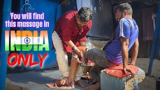 Heavy Painkiller Leg Massage by Lala Baba’s Son  Most Satisfying Street Side Asmr Massage [upl. by Haran]