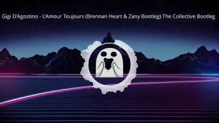 Hardstyle Gigi DAgostino  LAmour Toujours Brennan Heart amp Zany Bootleg The Collective Bootleg [upl. by Cypro]