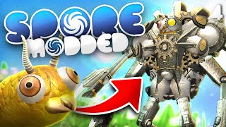 THE WORM WARMONGER   SPORE Modded  Ep 4 Season 10 [upl. by Russo]