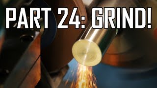 Toolpost Grinder Part 24 First Test Grind [upl. by Nairot]