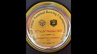 25th sub junior national rowing championship 2024 Gorakhpur [upl. by Hecker92]