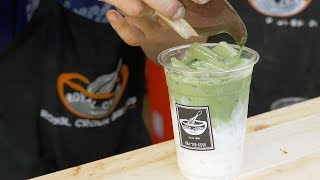 Matcha Latte Dark Cocao  Thai Street Food [upl. by Gustafsson]