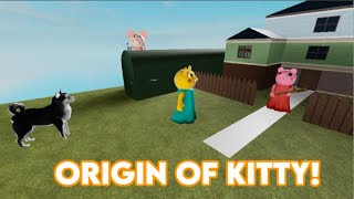 The Origin Of Kitty  Roblox Piggy Origin Story  Emotional [upl. by Nova]