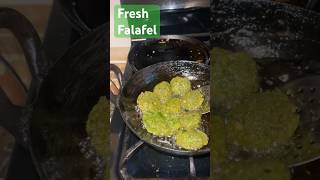 I made fresh falafel from scratch today [upl. by Skip784]