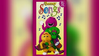 Barney Songs 1995  1995 VHS [upl. by Akined]