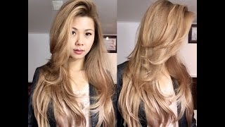 How to cuttrim your hair for more movement and body at the front [upl. by Neimad]