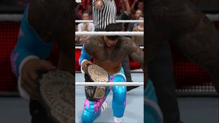 Jey Uso wins intercontinental championship 🔥 wwe2k24 jeyuso shorts shortsvideo [upl. by Dadelos227]